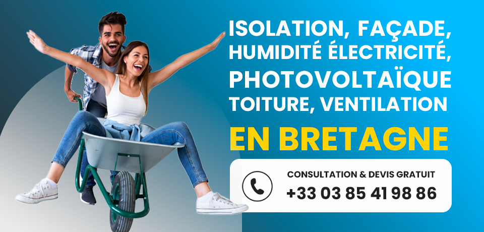 Photo chantier couvreur en Bretagne : Couvreur en Bretagne : nos services pour votre toiture