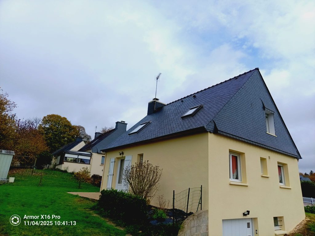 Réfection toiture Bégard